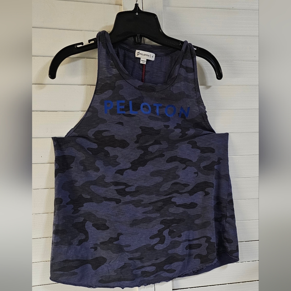 Peloton Tank Top - Size Small - Camo